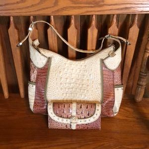 Croc print purse with matching wallet👜